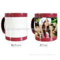 Heating color changing mug temperature change cup